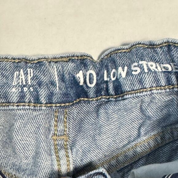 Gap Kids Lot of 2 Girl 10 Low Stride Jeans Embroidered Distressed School Casual - Picture 15 of 16